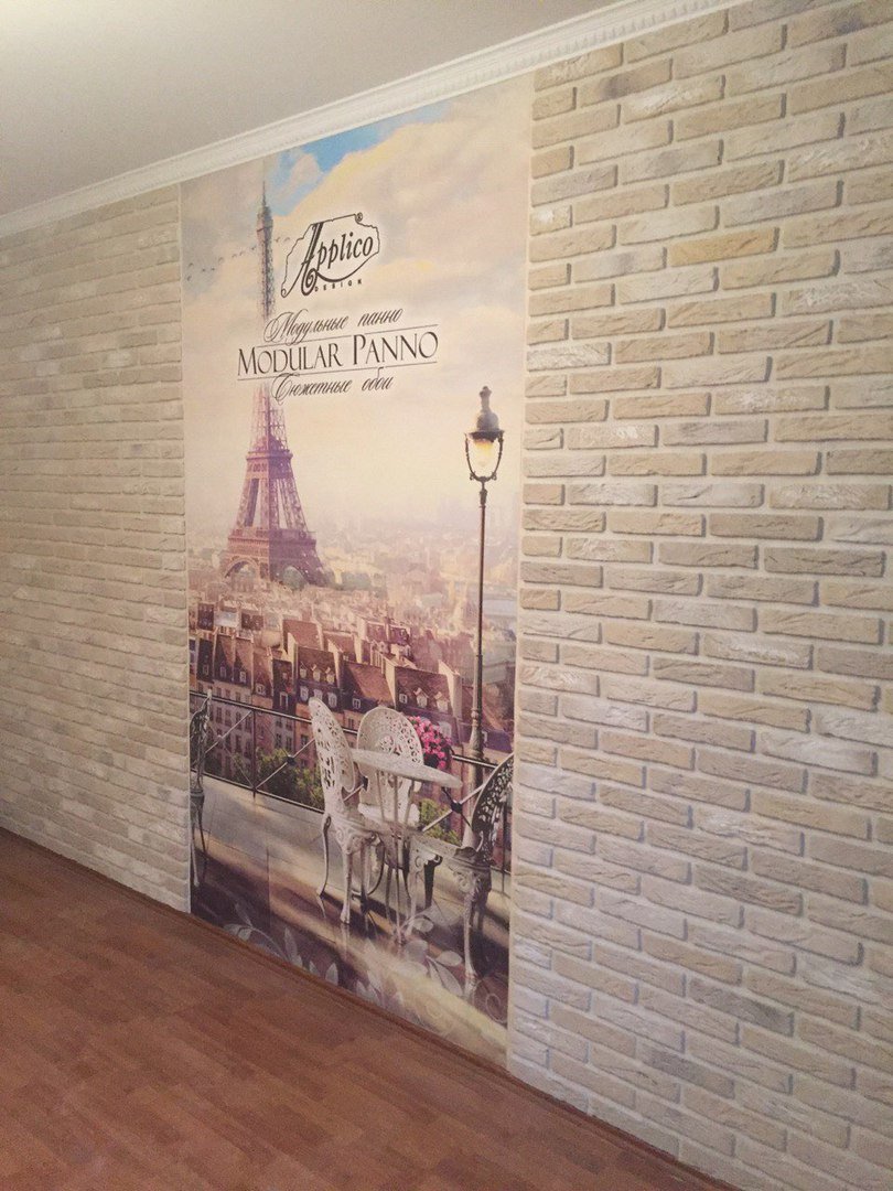 Укладка клинкера и камня в интерьере