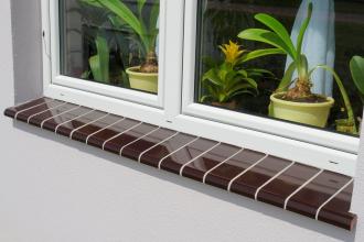 Клинкерные подоконники и водоотливы