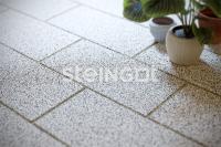 Тротуарная плитка Steingot плита 600*300 "Bianco Nero", 80 мм