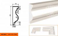 Молдинг LEPNINAPLAST МВ-200/5, 2000*200*60 мм