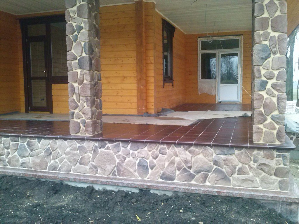 Монтаж клинкерных ступеней и плитки