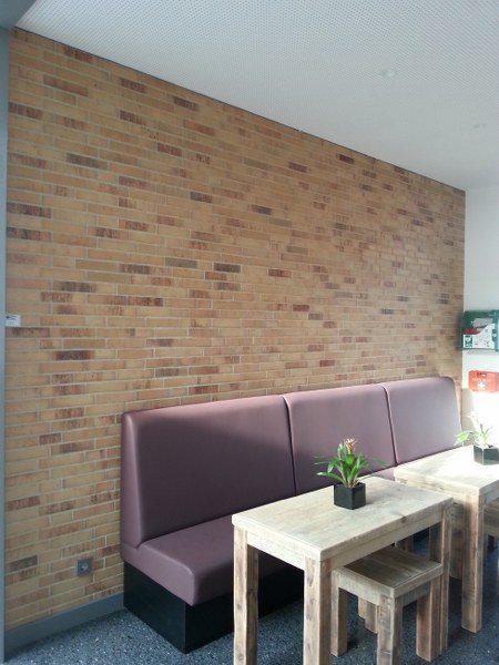 Укладка клинкера и камня в интерьере