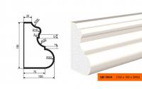 Молдинг цокольный LEPNINAPLAST ЦВ-150/4, 2000*150*100 мм