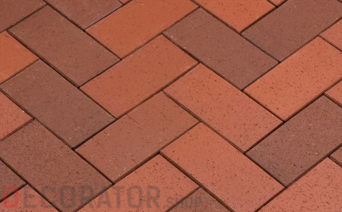 Тротуарная клинкерная брусчатка Penter Baltic Klinker Pavers Nuance, 200*100*45 мм в Сочи