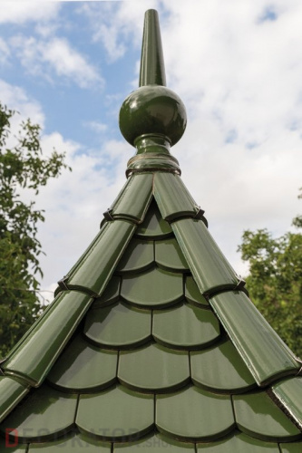 Керамические фигурки CREATON Шпиль (Firstdorn) высота 40 см цвет зеленый глазурь в Сочи