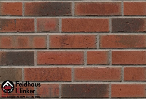 Клинкерная плитка Feldhaus Klinker R752 vascu ardor carbo, 240*52*11 мм в Сочи