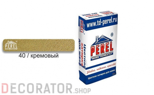 Затирка для швов PEREL RL 5440 кремовая зимняя, 25 кг в Сочи