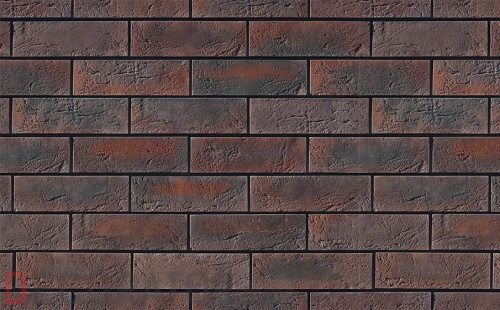 Искусственный камень для навесных вентилируемых фасадов White Hills Норвич брик F371-40 в Сочи