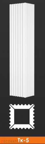 Тело колонны Архитек Тк-5, 1000*380*40 мм в Сочи