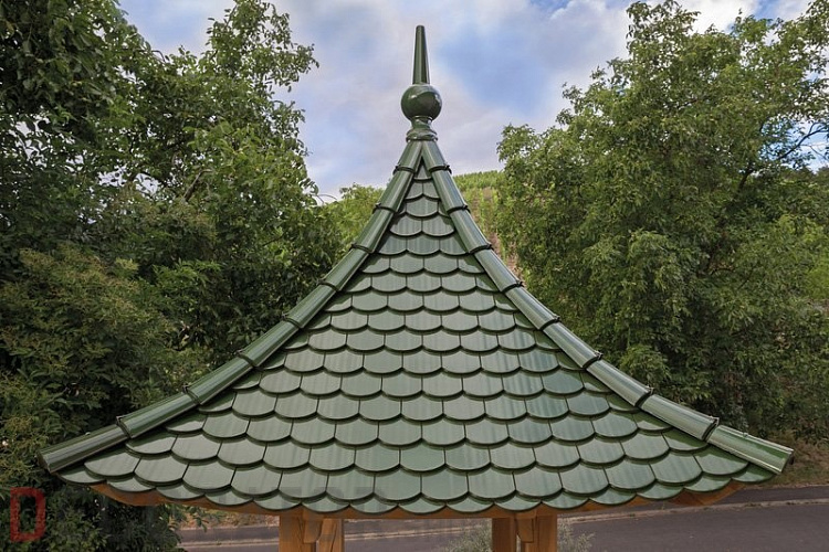Керамические фигурки CREATON Шпиль (Firstdorn) высота 40 см цвет зеленый глазурь