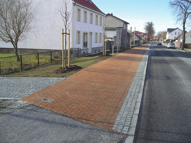 Тротуарная клинкерная брусчатка Penter Saale, 200x100x52 мм