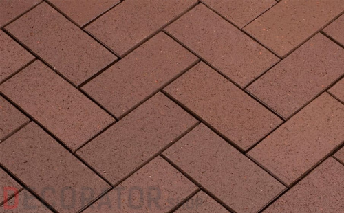 Тротуарная клинкерная брусчатка Penter Baltic Klinker Pavers Braun, 200*100*52 мм в Сочи