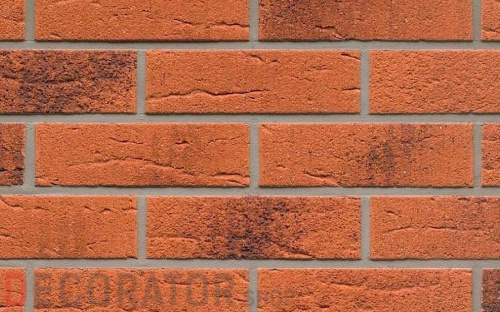 Клинкерная плитка Feldhaus Klinker R228 terracotta rustico carbo, 240*71*14 мм в Сочи