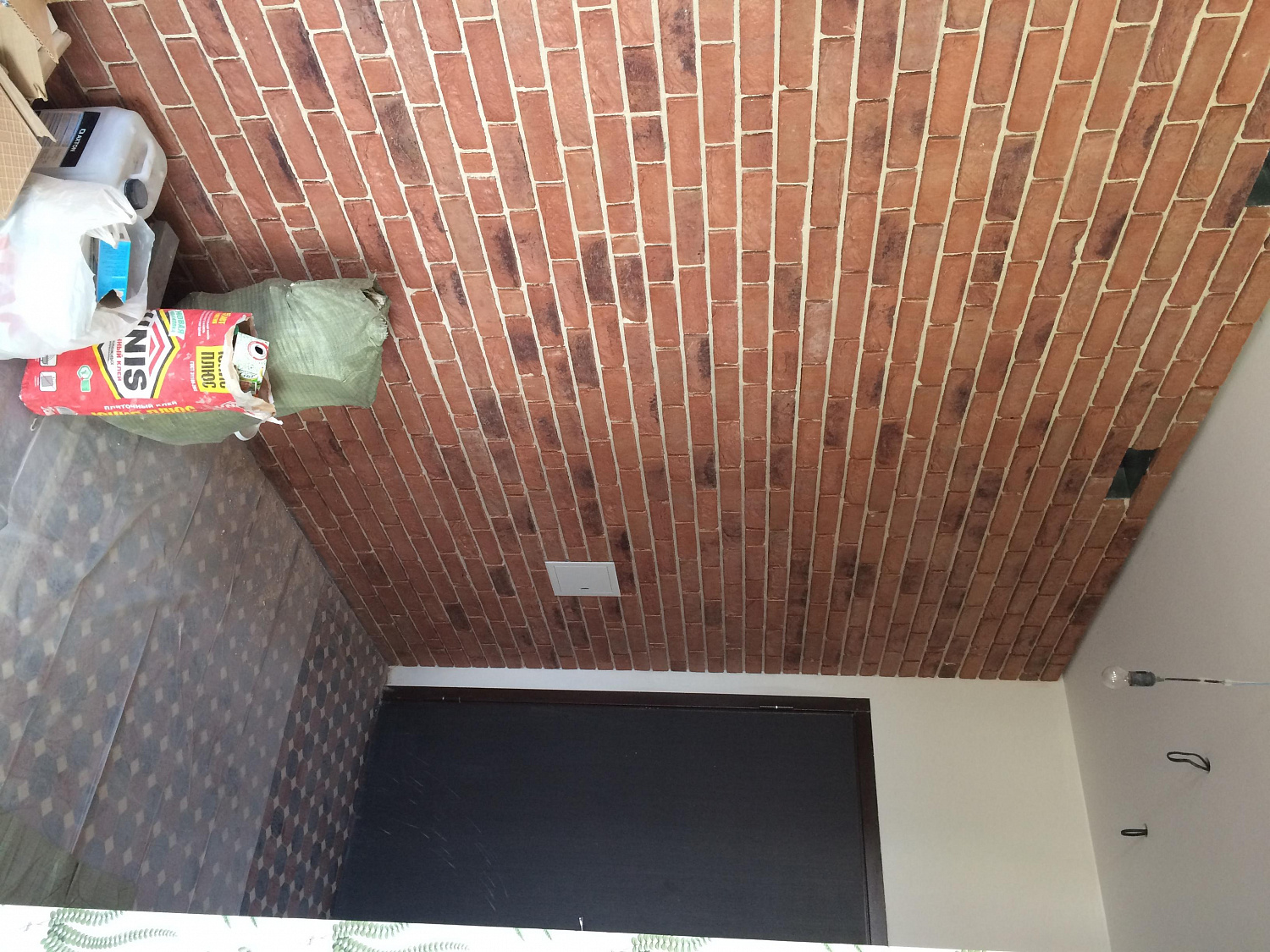 Укладка клинкера и камня в интерьере