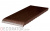 Клинкерный подоконник KING KLINKER коричневый глазурованный (02), 310*120*15 мм в Сочи