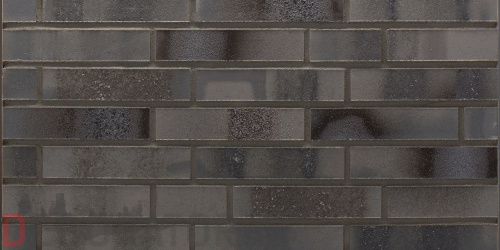 Клинкерная плитка Stroeher Brickwerk 651 aschgrau рельефная, 240*52*12 мм в Сочи