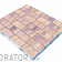 Плитка тротуарная BRAER Прямоугольник цвет Color Mix Прайд, 200*100*60 мм