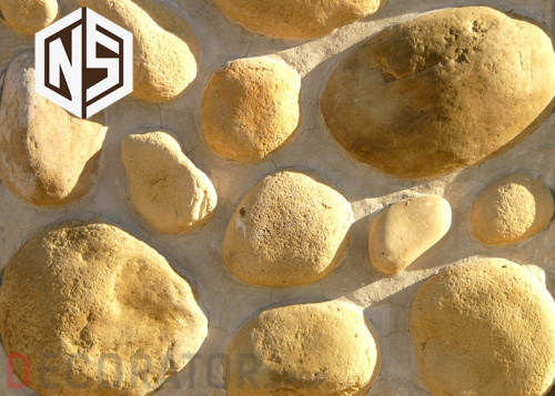 Декоративный облицовочный камень Next Stone "Голыш" 03 в Сочи
