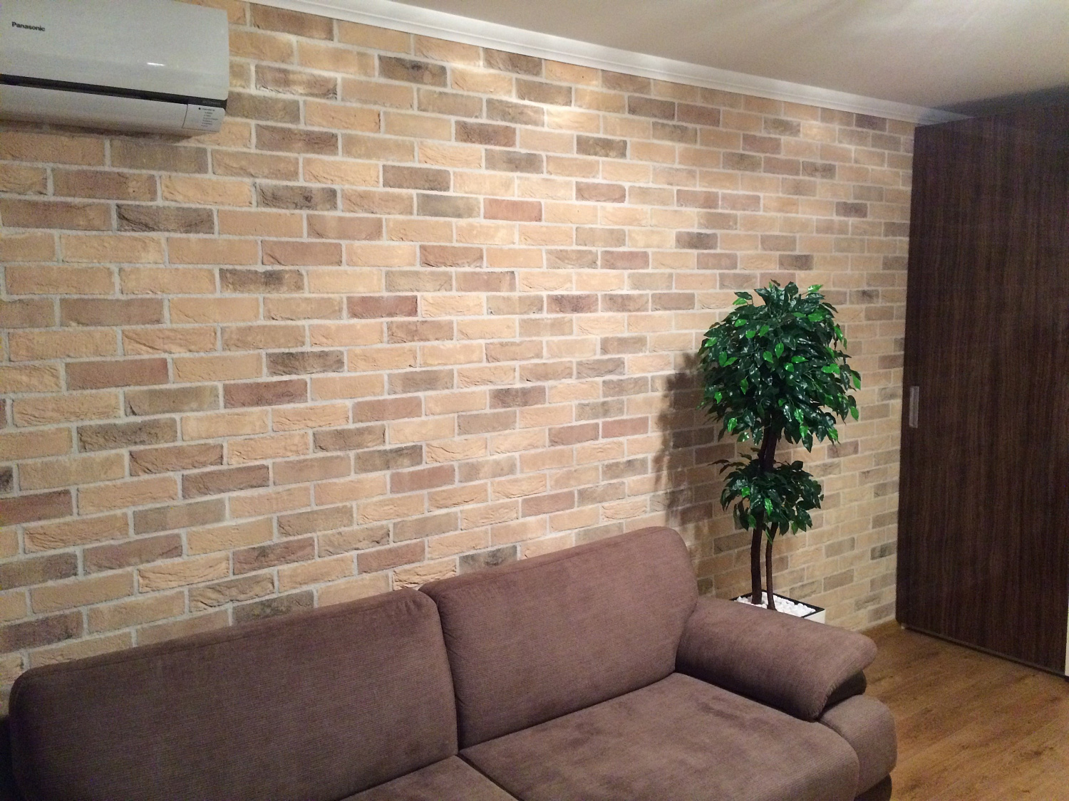 Укладка клинкера и камня в интерьере