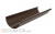 Желоб водосточный AQUASYSTEM покрытие PURAL, темно-коричневый RR 32 D 125 мм длина 3 м в Сочи