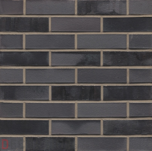 Клинкерный кирпич Westerwaelder WK15 Schwarz-bunt Edelglanz, 220*105*65 мм в Сочи
