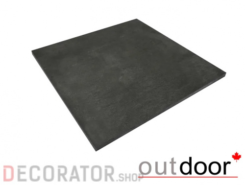Плитка из керамогранита OUTDOOR, 600*600*20мм, черная ales в Сочи