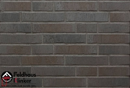Клинкерная плитка ручной формовки Feldhaus Klinker R737DF14 vascu vulcano verdo, 240*52*14 мм в Сочи