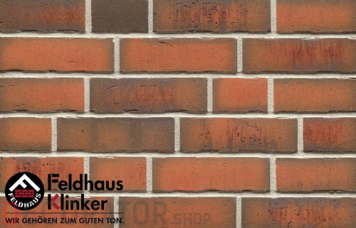 Клинкерная плитка Feldhaus Klinker R767 vascu terracotta locata, 240*52*11 мм в Сочи
