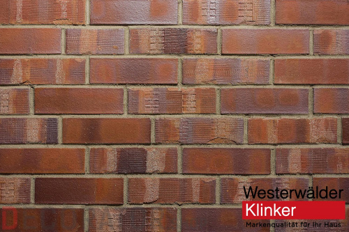 Клинкерная плитка ручной формовки Westerwaуlder WK84КS Rotbraun- bunt Kohle Spezial, 240*71*15 мм в Сочи