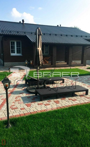 Плитка тротуарная BRAER Классико винный, 115*60 мм в Сочи