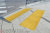 Тактильная плитка с диагональными рифами ТП А.22.Ф.5 желтая в Сочи